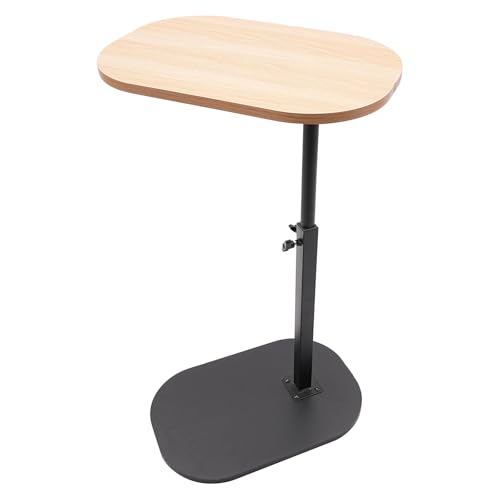 C-förmiger Höhenverstellbarer Beistelltisch Kleiner Couchtisch für Wohnzimmer Arbeitszimmer Schlafzimmer Balkon Bad Größe der oberen Platte: 45 * 30CM von SAUADY