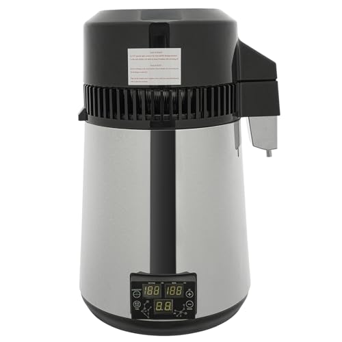 Reinwasser-Maschine Wasseraufbereitungsmaschine Destilliertes Wasser für die Herstellung von um destilliertes Wasser reinen Tau Silber Schwarz Reinwasser-Maschine Wasseraufbereitungsmaschine Destilliertes Wasser für die Herstellung von um destilliertes Wasser reinen Tau Silber Schwarz von SAUADY