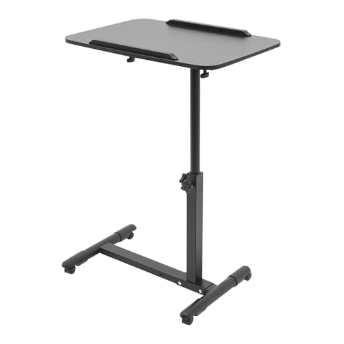 Rollender Laptop-Tisch Verstellbarer Betttisch Nachttisch kann in Wohnungen, Krankenhäusern Büros 20kg Arbeitsplatte Größe: 60 * 40cm von SAUADY