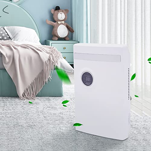 Tragbare Lufttrocknungsmaschine Home Dehumidifier Indoor Dehumidifier bis zu 322,9 ft2. für Wohnungen Badezimmer 3600rpm 29.5 * 18.5 * 41cm von SAUADY