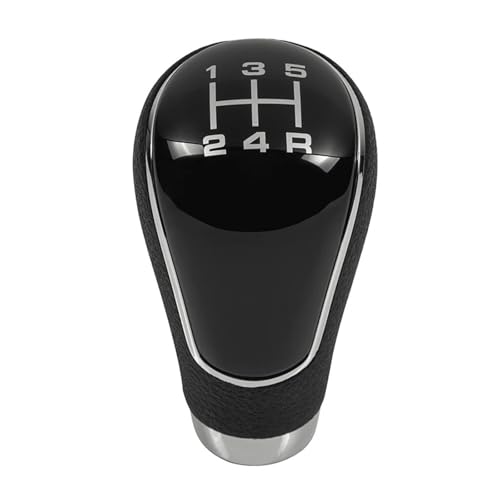 Auto Shifter Adapter Für Mazda 2 Für Mazda 3 Für Mazda 6 Für 3BK 323 2006 2007 2008 2009 2010 Zubehör MT Schaltknauf Hebel Handball Schaltknauf Knauf(5 Speed Black) von SAUANMNKTP