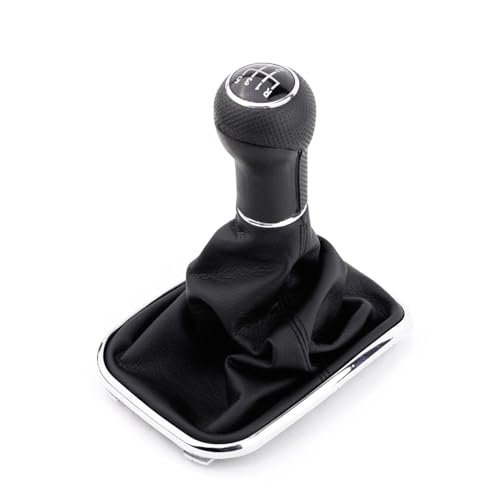 Auto Shifter Adapter Für VW Für Golf Für Bora Für Jetta Für GTI Für MK4 1999 2000 2001 2002 2003 2004 Knob Boot PU Leder 5 Speed ​​Gear Shift Knob Gaitor Stiefel von SAUANMNKTP
