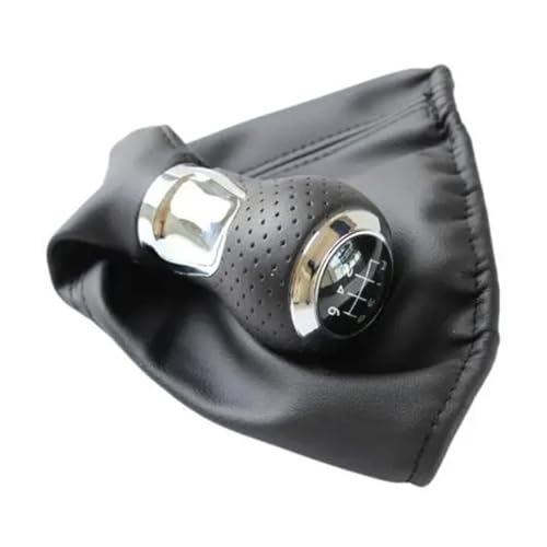 Auto Shifter Adapter Für VW Für Jetta Für Golf 3 Für MK3 Für LUPO Für POLO Für CADDY Schaltknauf Gaitor Boot Cover Case Zubehör Schwarze Rote Linie(B0454) von SAUANMNKTP
