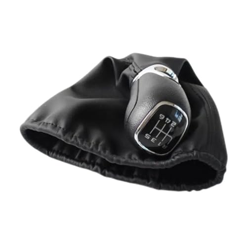 Auto Shifter Adapter Für VW Für Jetta Für Golf 3 Für MK3 Für LUPO Für POLO Für CADDY Schaltknauf Gaitor Boot Cover Case Zubehör Schwarze Rote Linie(B0500) von SAUANMNKTP
