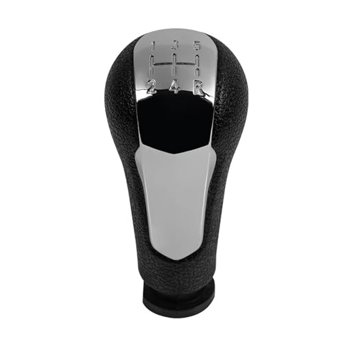 SAUANMNKTP Auto-Schaltknauf für Chevy Spark 2011, 2013, 2014, 2015, 2016, 5/6-Gang-Auto-Handgeschwindigkeits-Schaltknauf, Hebelstab, Gamasche, Kofferraumabdeckung, Kragengehäuse (Schaltknauf) von SAUANMNKTP