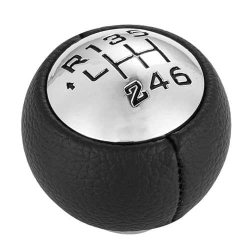 SAUANMNKTP Auto-Schaltknauf für Peugeot 307, Peugeot 3008, Peugeot 407, Peugeot 5008, Peugeot 807, Schaltknauf, Kopfhebeladapter, manuelles 6-Gang-Getriebe (6-Gang) von SAUANMNKTP