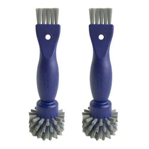 SAUBA KOMBO (2X) | die Steckdosenbürste XL blau/grau 2er Pack von SAUBA