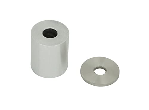 Sauerländer Pflasterbürste Typ 2 Adapter passend für STIHL FS 50 C-E, FS 38 und FS 40 (Adapter + Edelstahlscheibe + Mutter) von SAUERLÄNDER PFLASTER BÜRSTE