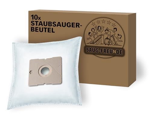 SAUG-FREUnDE I 10 Staubsaugerbeutel für AmazonBasics Bodenstaubsauger mit Beutel, 1,5L, Model No. VCB35B15C-1J7W-70, ASIN B07C3N686Y von SAUG-FREUnDE