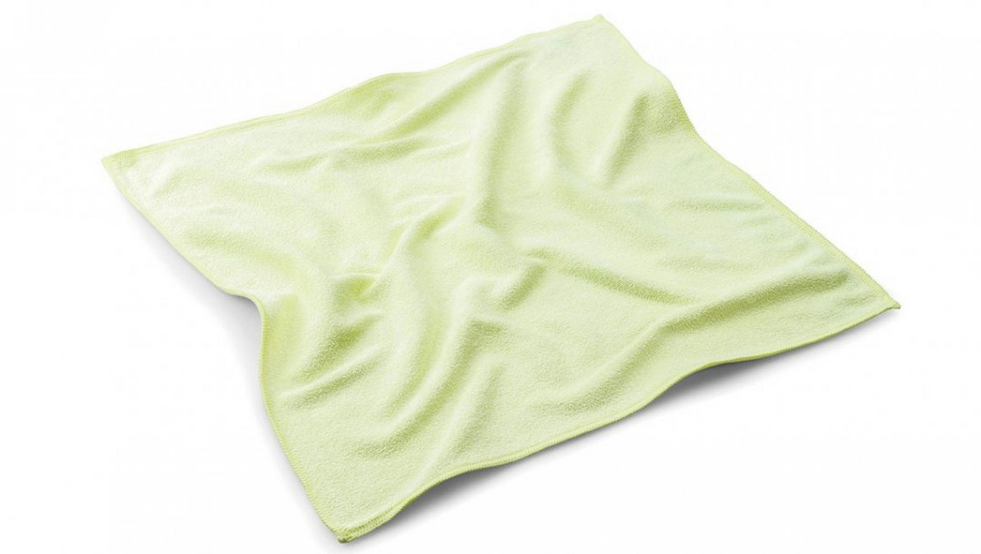 SAUGAUF 5 Mikrofasertücher Stretch Light in der Farbe Gelb Mikrofasertuch (5-tlg., 5er Set, Mega Aufnahmekraft von Schmutz und Flüssigkeit) von SAUGAUF