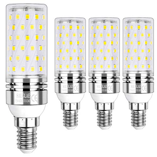 SAUGLAE E14 Led Mais Leuchtmittel 15W, Entspricht 120W Glühbirnen, 4000K Neutralweiß, 1700lm, Kleine Edison Schraube Led Birne, 4-Pack von SAUGLAE