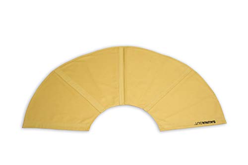 SAUNAGUT® Ersatzstoff Aufgussfächer Ohne Holzgestell (STANDARD, Hellbraun) von SAUNAGUT