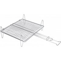 Doppelter Fischgrill 50x50cm verzinkt 2594 Sauvic von SAUVIC