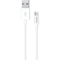 SAVIO CL-124 MicroUSB - USB 2.0 Kabel 2m Weiß SAVIO CL-124 MicroUSB - USB 2.0 Kabel 2m Weiß von SAVIO