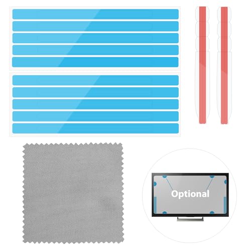 12 Stück Sichtschutz Klebestreifen und 2 Stück Kunststoff 3m Slide Mount Tabs für Computermonitore mit Mikrofasertuch zum Einfachen Anbringen der Laptop Sichtschutzfolie 12 Stück Sichtschutz Klebestreifen und 2 Stück Kunststoff 3m Slide Mount Tabs für Computermonitore mit Mikrofasertuch zum Einfachen Anbringen der Laptop Sichtschutzfolie von SAVITA