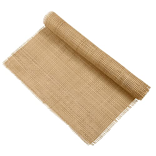 Cane Webbing Rattan Roll, 1x0,35m Gewebtes Offenes Rattan Geflecht Natürliches Rattan Gurtband für Caning-Projekte Quadratisch Hohl Rattan Webbing für Heimwerker Schrank Stuhl Möbel von SAVITA