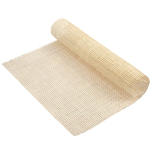 Cane Webbing Rattan Roll, 1x0,4m Gewebtes Offenes Rattan Geflecht Natürliches Rattan Gurtband für Caning-Projekte Quadratisch Hohl Rattan Webbing für Heimwerker Schrank Stuhl Möbel (Gebleicht) von SAVITA