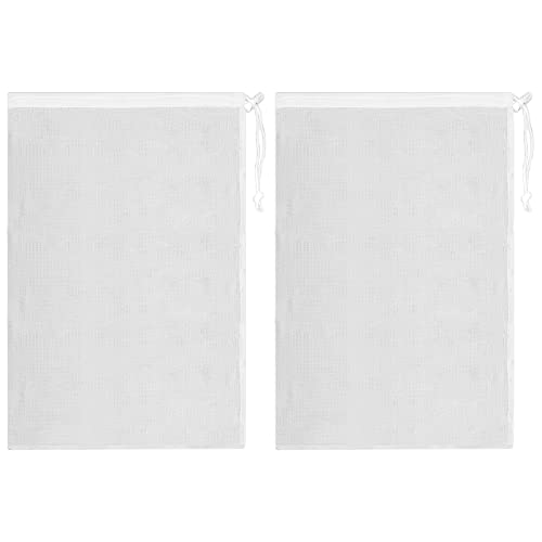 SAVITA 2 Stück 16 x 24 Inch Filterbeutel Fein für Pool-Staubsauger, Pull-and-Lock-Kabelnetz Blatt Meister/Esser/Schlucker Tasche Filternetzbeutel für Pools, Teiche und Aquarien SAVITA 2 Stück 16 x 24 Inch Filterbeutel Fein für Pool-Staubsauger, Pull-and-Lock-Kabelnetz Blatt Meister/Esser/Schlucker Tasche Filternetzbeutel für Pools, Teiche und Aquarien von SAVITA