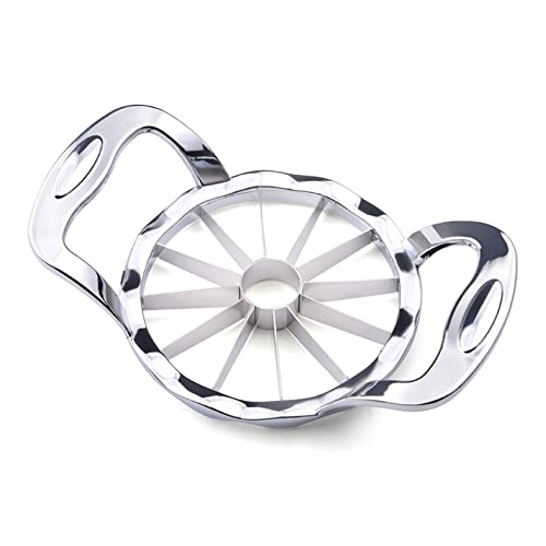 SAVORLIVING Apfelschneider 12 scharfe Klingen Edelstahl Apfelschneider Entkerner Trennwand für bis zu 4 Zoll Äpfel (Diamond) SAVORLIVING Apfelschneider 12 scharfe Klingen Edelstahl Apfelschneider Entkerner Trennwand für bis zu 4 Zoll Äpfel (Diamond) von SAVORLIVING