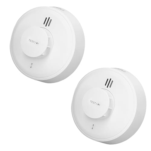 SAVS H10-W Vernetzter Wärmemelder - RF-Paarung für 24 Geräte - LinkSmart WiFi Hitze-Sicherheitsmonitor mit App-Warnung - Integrierte Brandmelder 10 Jahre Batterie - Moderne Thermosensor - 2er Set SAVS H10-W Vernetzter Wärmemelder - RF-Paarung für 24 Geräte - LinkSmart WiFi Hitze-Sicherheitsmonitor mit App-Warnung - Integrierte Brandmelder 10 Jahre Batterie - Moderne Thermosensor - 2er Set von SAVS