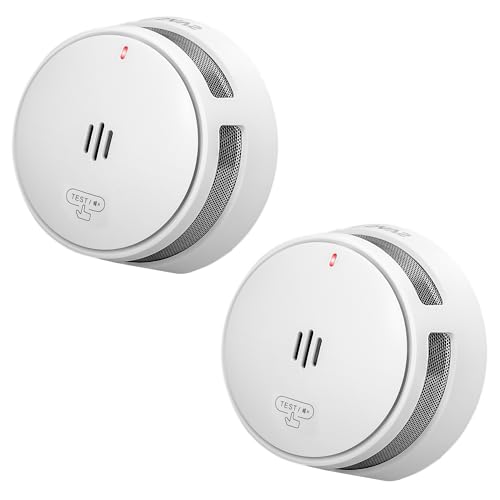 SAVS S10 Stand-Alone-Rauchwarnmelder - Integrierte Rauchmelder 10 Jahre Batterie - Optischer Doppelsensor - Fernbediente Mute-Funktion - Schlankes & Modernes Design - Einfache Installation - 2er Set SAVS S10 Stand-Alone-Rauchwarnmelder - Integrierte Rauchmelder 10 Jahre Batterie - Optischer Doppelsensor - Fernbediente Mute-Funktion - Schlankes & Modernes Design - Einfache Installation - 2er Set von SAVS