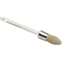 Runder Pinsel mit weißem ABS-Griff Savy 29 mm von SAVY