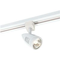 Saxby Lighting - Saxby Bullett 25450 - 1 Light Track Light Gloss Weiß, White Abs Plastic, GU10 von SAXBY LIGHTING