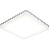 Saxby Noble - Integrierte led 1 Licht Badezimmer Flush Light Opal, Silber IP44 von SAXBY LIGHTING