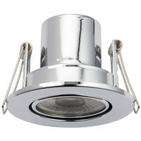 Saxby Lighting - Saxby Shieldeco 500 cct neigbares Licht 5 w Einbau-Downlight Chrom-Effektplatte von SAXBY LIGHTING