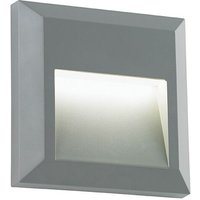 Saxby Lighting - Severus - Außen integrierte led quadratisch indirekt IP65 1.1W grau abs Kunststoff & klar von SAXBY LIGHTING