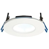 Saxby Lighting - Saxby Orbitalplus - Feuerschutz Integrierte led 1 Licht Badezimmer Einbauleuchte Matt Weiß IP65 von SAXBY LIGHTING