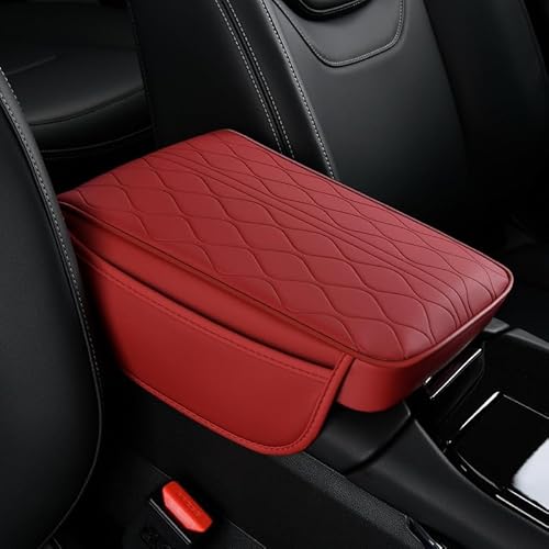 Auto Armlehnen Polster, für Audi A3 8V A4 B8 B9 A5 A6 C7 C8 Q3 8U Q5 Q7 S3 S4 S5 wasserdichte Zubehör Autositze Polster Memory Foam Armlehne Abdeckung,C von SAXCXCS