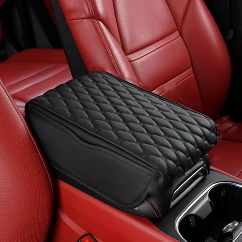 SAXCXCS Auto Armlehnen Polster, für Renault Koleos Kad;iar Talisman Captur Espace Clio Megane wasserdichte Zubehör Autositze Polster Memory Foam Armlehne Abdeckung,A von SAXCXCS