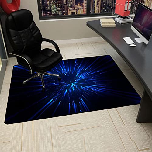 Gaming Teppich Bürostuhl Unterlage Bodenschutzmatte Stuhlmatte Gaming Bürostuhlunterlage Rutschfestes Stuhl Unterlage Fußbodenschutz Chair Mat Teppich Bodenmatte Stuhlunterlage 120×160CM von SAXFA