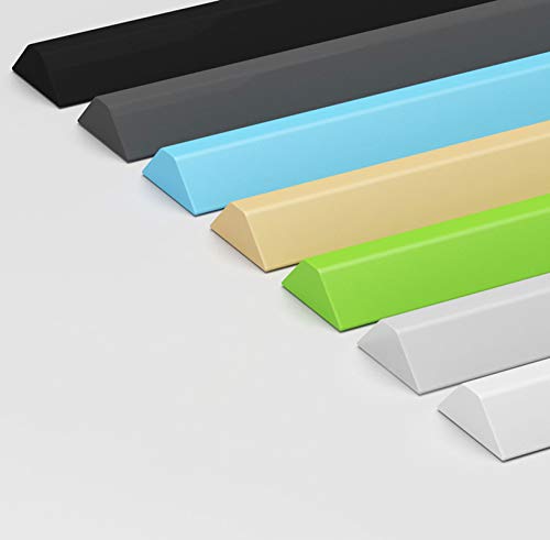 SAXFA 400CM Silikon Feuchtraum Badezimmer Bodendichtung Bildschirm Dusche Bad Boden Dichtung Wasserdamm Duschschwelle Barriere-Wasserstopper Dusche Wasserstop Wasserdichter Streifen von SAXFA