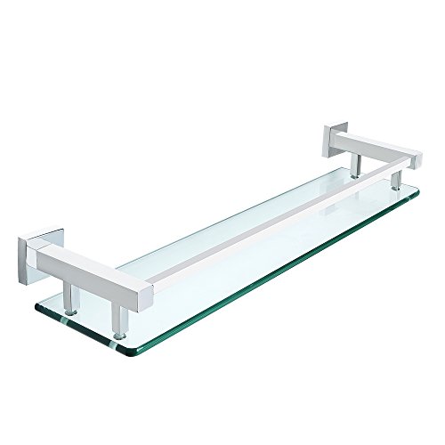 SAYAYO Duschablage Edelstahl, Duschregal Poliert Glasregal Badezimmer Regal Duschkorb Shampoo Halterung für Badezimmer und Küche 500mm x 120mm x 70mm, EGC2000 SAYAYO Duschablage Edelstahl, Duschregal Poliert Glasregal Badezimmer Regal Duschkorb Shampoo Halterung für Badezimmer und Küche 500mm x 120mm x 70mm, EGC2000 von SAYAYO