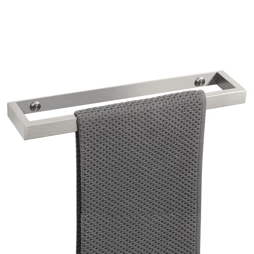 SAYAYO Handtuchhalter Ohne Bohren 30CM Handtuchstange Ohne Bohren Selbstklebend oder Zum Bohren Gebürstet Wandmontage Edelstahl Badetuchhalter für Badezimmer und Küche SAYAYO Handtuchhalter Ohne Bohren 30CM Handtuchstange Ohne Bohren Selbstklebend oder Zum Bohren Gebürstet Wandmontage Edelstahl Badetuchhalter für Badezimmer und Küche von SAYAYO