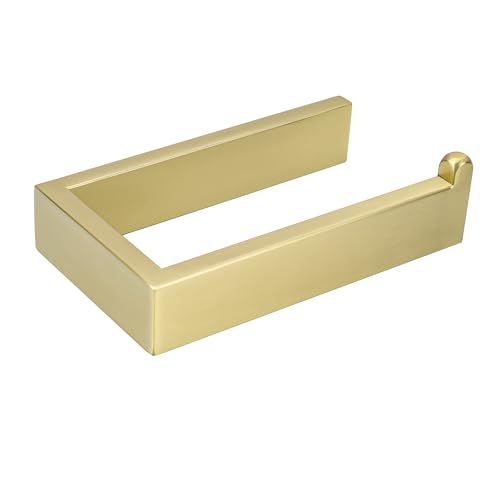 SAYAYO Toilettenpapierhalter Klopapierhalter Gold Edelstahl Toilettenpapierhalter mit Bohren Toilet Paper Holder WC Rollenhalter für Badezimmer und Küchen SAYAYO Toilettenpapierhalter Klopapierhalter Gold Edelstahl Toilettenpapierhalter mit Bohren Toilet Paper Holder WC Rollenhalter für Badezimmer und Küchen von SAYAYO