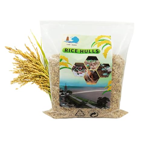 SAYOYO Reisspelzen 60L-Organische Reishülsen für Pflanzen, Gewächshäuser und Gemüse, Reisschalen für Gartenarbeit, Blumen, Pflanzendünger, Natürliche Einstreu für Haustiere, 7.5kg SAYOYO Reisspelzen 60L-Organische Reishülsen für Pflanzen, Gewächshäuser und Gemüse, Reisschalen für Gartenarbeit, Blumen, Pflanzendünger, Natürliche Einstreu für Haustiere, 7.5kg von SAYOYO