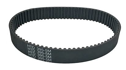 Zahnriemen,Drucker Zahnriemen Htd350-5m HTD355-5M HTD370-5M HTD375-5M HTD390-5M HTD395-5M Gummi-Zahnriemen schwarz 1pc (Size : HTD355 5M, Color : 18mm) von SAYTAK