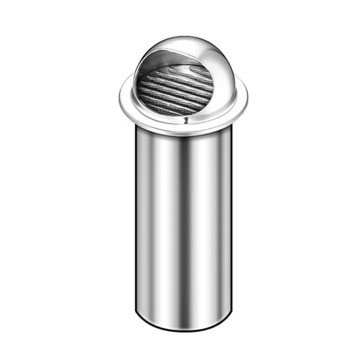 SBCC Wind- Und Regensichere Verlängerte Rohrhaube Aus Edelstahl, Dunstabzugshauben-Auspuffrohr for Den Außenbereich, Wand-Ablufthaube (Color : 100, CH : 100mm) von SBCC