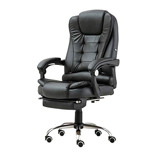 SBCGFY Liegender Schreibtischstuhl, Chefsessel, Bürostuhl mit hoher Rückenlehne, Verstellbarer Computerstuhl mit Polsterung für das Home-Office, Arbeitszimmer SBCGFY Liegender Schreibtischstuhl, Chefsessel, Bürostuhl mit hoher Rückenlehne, Verstellbarer Computerstuhl mit Polsterung für das Home-Office, Arbeitszimmer von SBCGFY