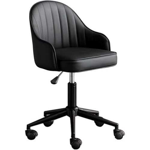 SBCGFY Moderner Bürostuhl, Drehbarer Schreibtischstuhl, Ergonomischer Computerstuhl, Höhenverstellbarer Stuhl mit Armlehne für den Empfang im Home Office,E(A) von SBCGFY