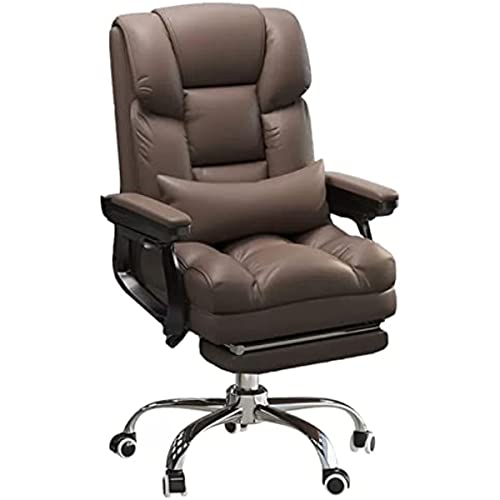 SBCGFY Premium Ergonomischer Bürostuhl und Computerstuhl mit Verstellfunktion, Fußstütze, stabilen Rollen - Ideal fürs Homeoffice - Bequemer Multifunktions-Bürostuhl/Braun/Einseitig SBCGFY Premium Ergonomischer Bürostuhl und Computerstuhl mit Verstellfunktion, Fußstütze, stabilen Rollen - Ideal fürs Homeoffice - Bequemer Multifunktions-Bürostuhl/Braun/Einseitig von SBCGFY