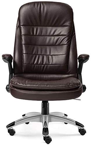SBCGFY Stuhl Dick gepolsterter Bürostuhl aus Leder, bequemer Liegestuhl mit hoher Rückenlehne und Armlehnen SBCGFY Stuhl Dick gepolsterter Bürostuhl aus Leder, bequemer Liegestuhl mit hoher Rückenlehne und Armlehnen von SBCGFY