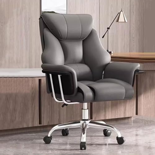 Stuhl Groß und Hoch Bürostuhl Ergonomischer Chefsessel, Drehstuhl Rückenlehne, Computerstühle Gaming Leder Schreibtischstuhl mit Rollen/Schwarz/A Stuhl Groß und Hoch Bürostuhl Ergonomischer Chefsessel, Drehstuhl Rückenlehne, Computerstühle Gaming Leder Schreibtischstuhl mit Rollen/Schwarz/A von SBCGFY