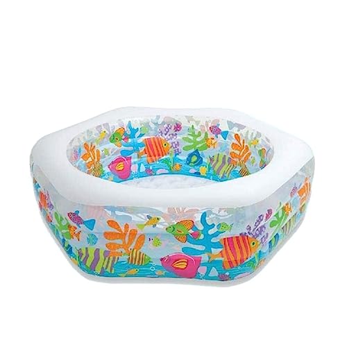 Aufblasbares Schwimmbecken， Aufblasbarer Swimmingpool Ozean Sommer Planschbecken von SBJKLYRN