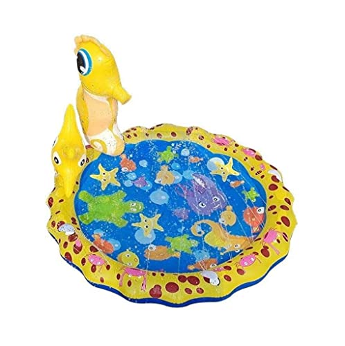 Aufblasbares Schwimmbecken， Cartoon Tier Wasser Sprinkler Aufblasbare Outdoor Pad Planschbecken Splash Sommer Im Freien Spielzeug von SBJKLYRN
