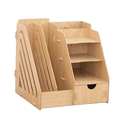 Dokumentenbox， Desktop-Datei-Speicher-Rack Schublade Typ Große Dokument Datei Trennung Lagerung Regal Büro Verdickt A4 Papier von SBJKLYRN