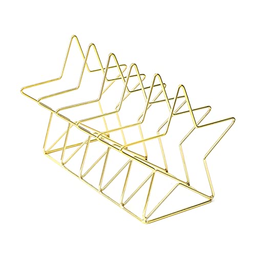 SBJKLYRN Dokumentenbox， Aktenregal, Büro-Schreibtisch, Aktenablage, modernes Desktop-Metall-Akten-Organizer, tragbares Bücherregal for Zuhause von SBJKLYRN